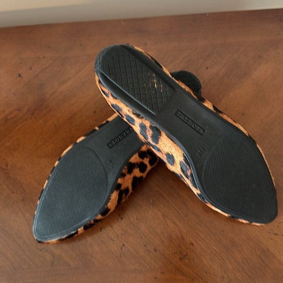 Classic Leopard Talbots Francesca Bow Flats - Picture 4 of 5